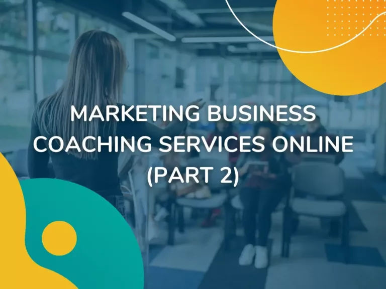 Marketing Business Coaching Services Online Part 2 | OneVA Hub